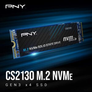 PNY CS2130 1TB M.2 PCIe NVMe Gen3 x4 Internal Solid State Drive