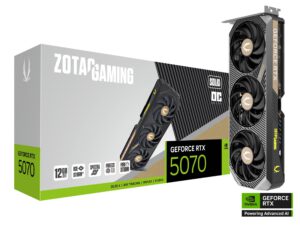 ZOTAC GAMING GeForce RTX 5070 SOLID OC ZT-B50700J-10P
