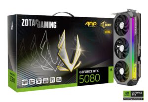 ZOTAC GAMING GeForce RTX 5080 AMP Extreme INFINITY ULTRA ZT-B50800BU-10P