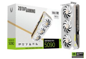 ZOTAC GAMING GeForce RTX 5090 SOLID OC White Edition ZT-B50900Q-10P