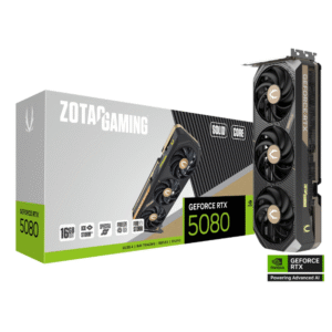 ZOTAC GAMING GeForce RTX 5080 SOLID CORE ZT-B50800D2-10P