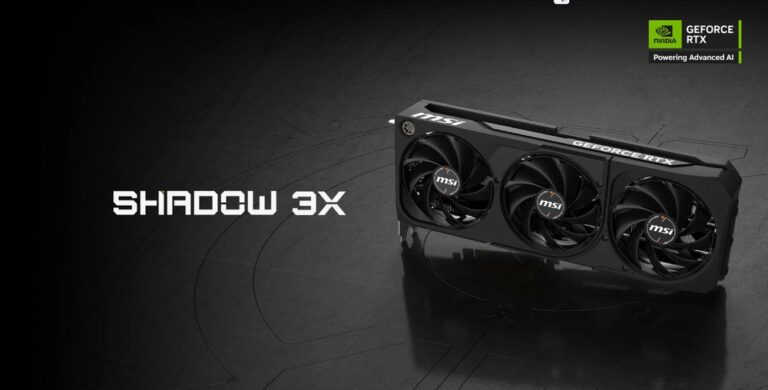 MSI Shadow RTX 50 Series: Redefining Power and Elegance
