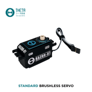 THETA RAZOR-D1/F3A - Brushless Servo, High voltage, High-Speed, Low-Profile