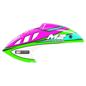 OMPHOBBY M2 V3 Pro Canopy Set - Plasma Pink